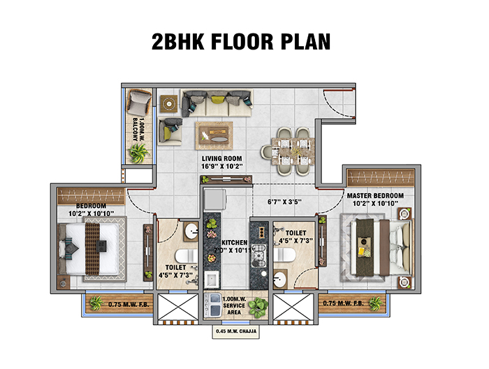 Maximus City Panvel - 1 BHK Home
