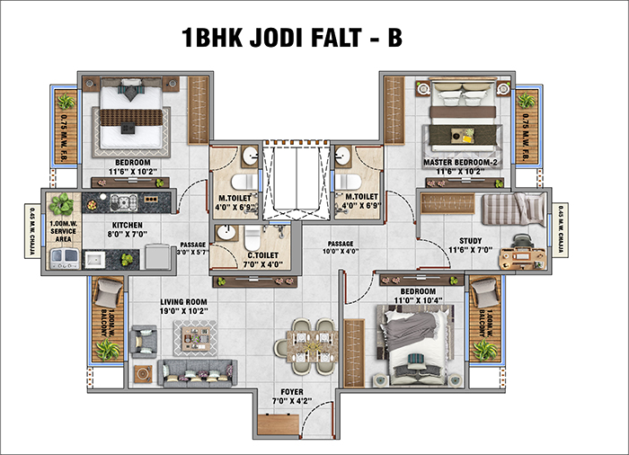 Maximus City Panvel - Master Layout